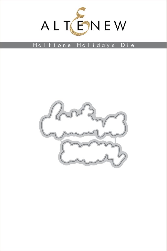 Halftone Holidays - Die Set Halftone Holidays - Die Set