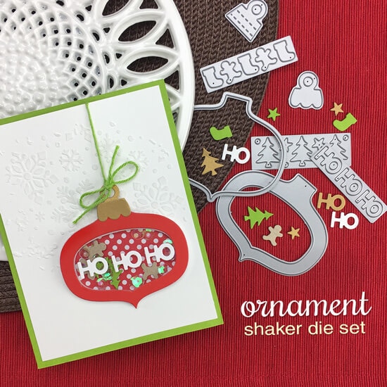 Ornament Shaker - Dies