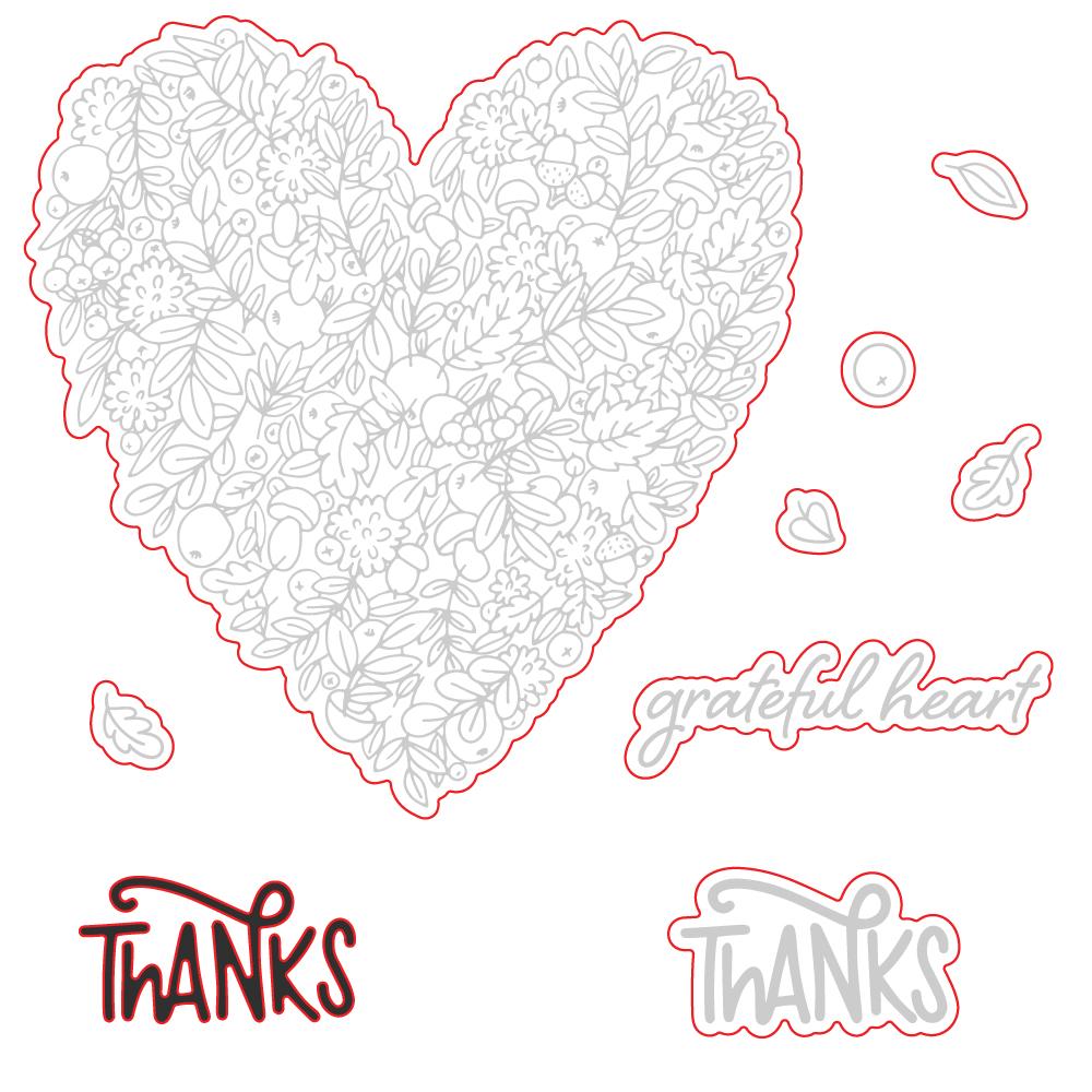 Grateful Heart - Honey Cuts