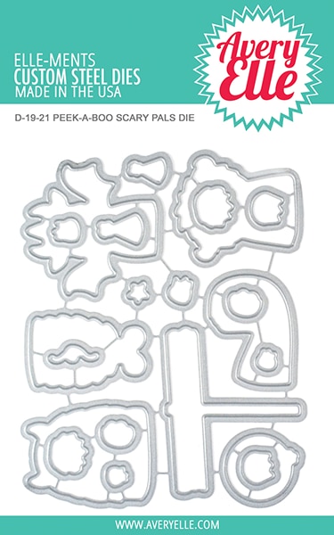 Peek-A-Boo Scary Pals - Elle-ments
