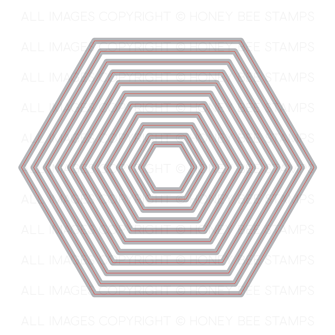 Hexagon Solid Stack - Honey Cuts Hexagon Solid Stack - Honey Cuts