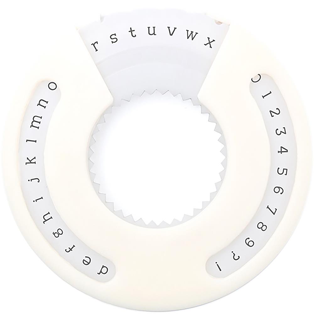 Serif Small - LabelIT Font Wheel - We R Memory Keepers