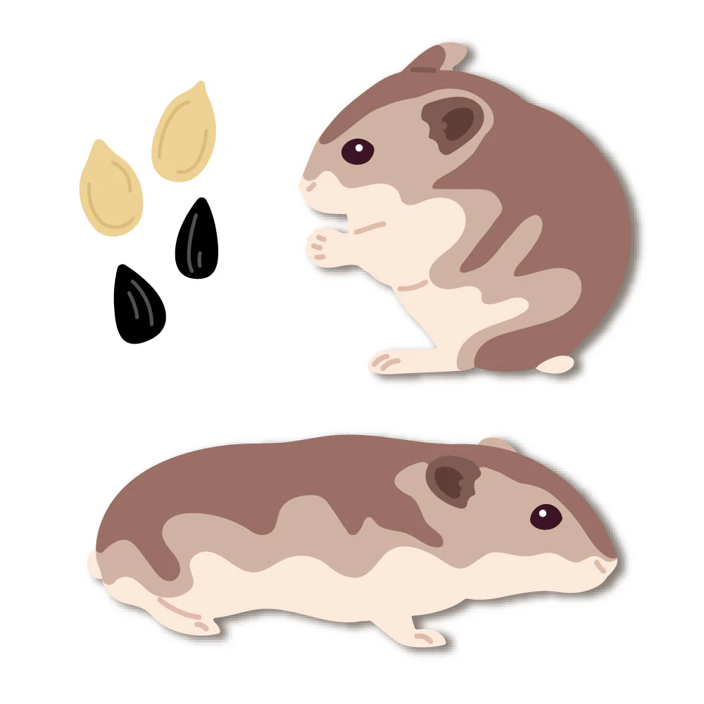 Hamster Lovely Layers - Honey Cuts Hamster Lovely Layers - Honey Cuts