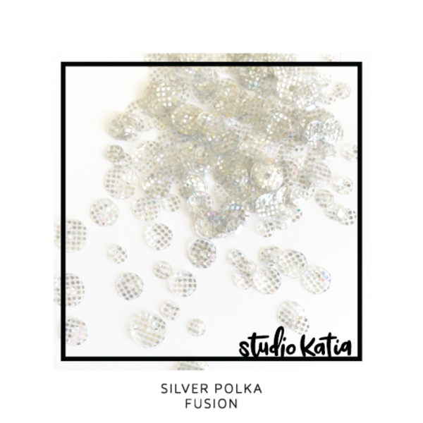 Silver Polka Fusion - Studio Katia Silver Polka Fusion - Studio Katia