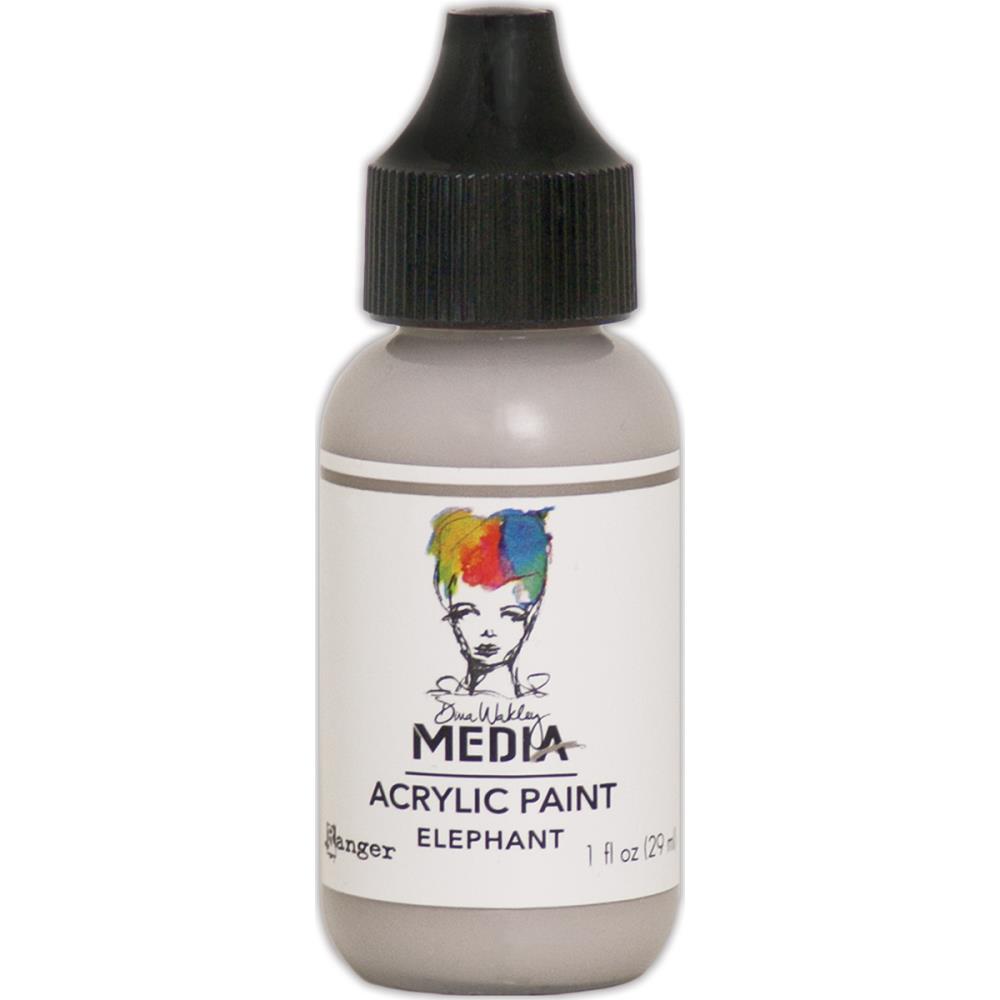 Elephant - Dina Wakley Media Heavy Body Acrylic Paint 1oz