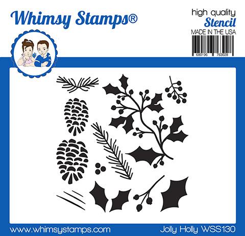 Jolly Holly - Stencil Jolly Holly - Stencil
