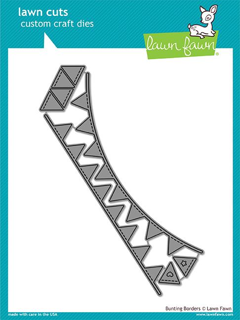 Bunting Borders - Lawn Cuts Bunting Borders - Lawn Cuts