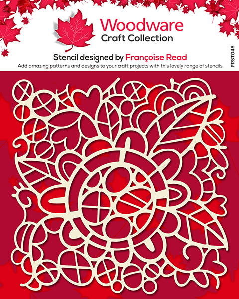 Flower Doodle - Stencil