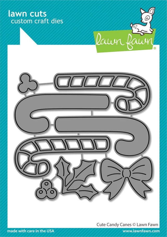 Cute Candy Canes - Lawn Cuts