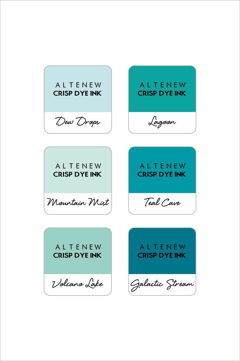 Cerulean Skies - 6 Mini Cube Set