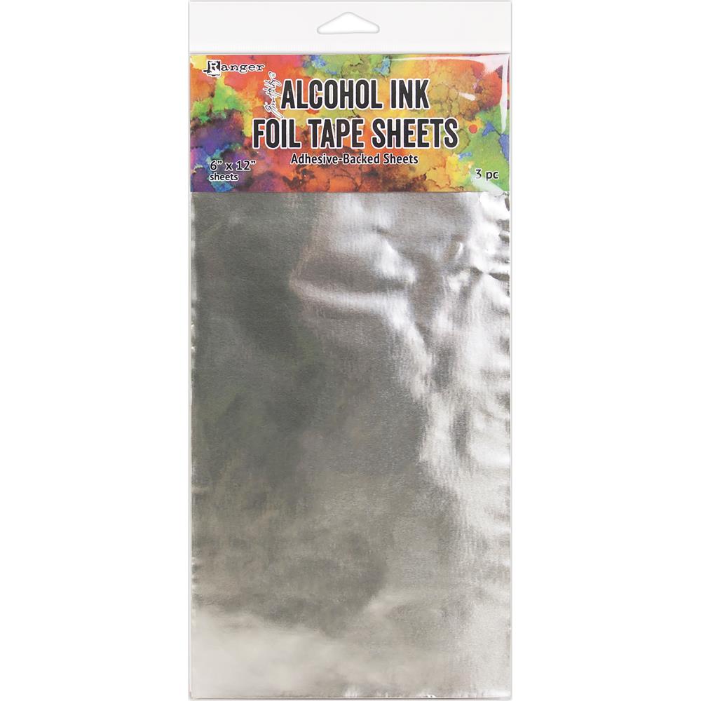 Alcohol Ink Foil Tape Sheets - 6"X12" - Tim Holtz