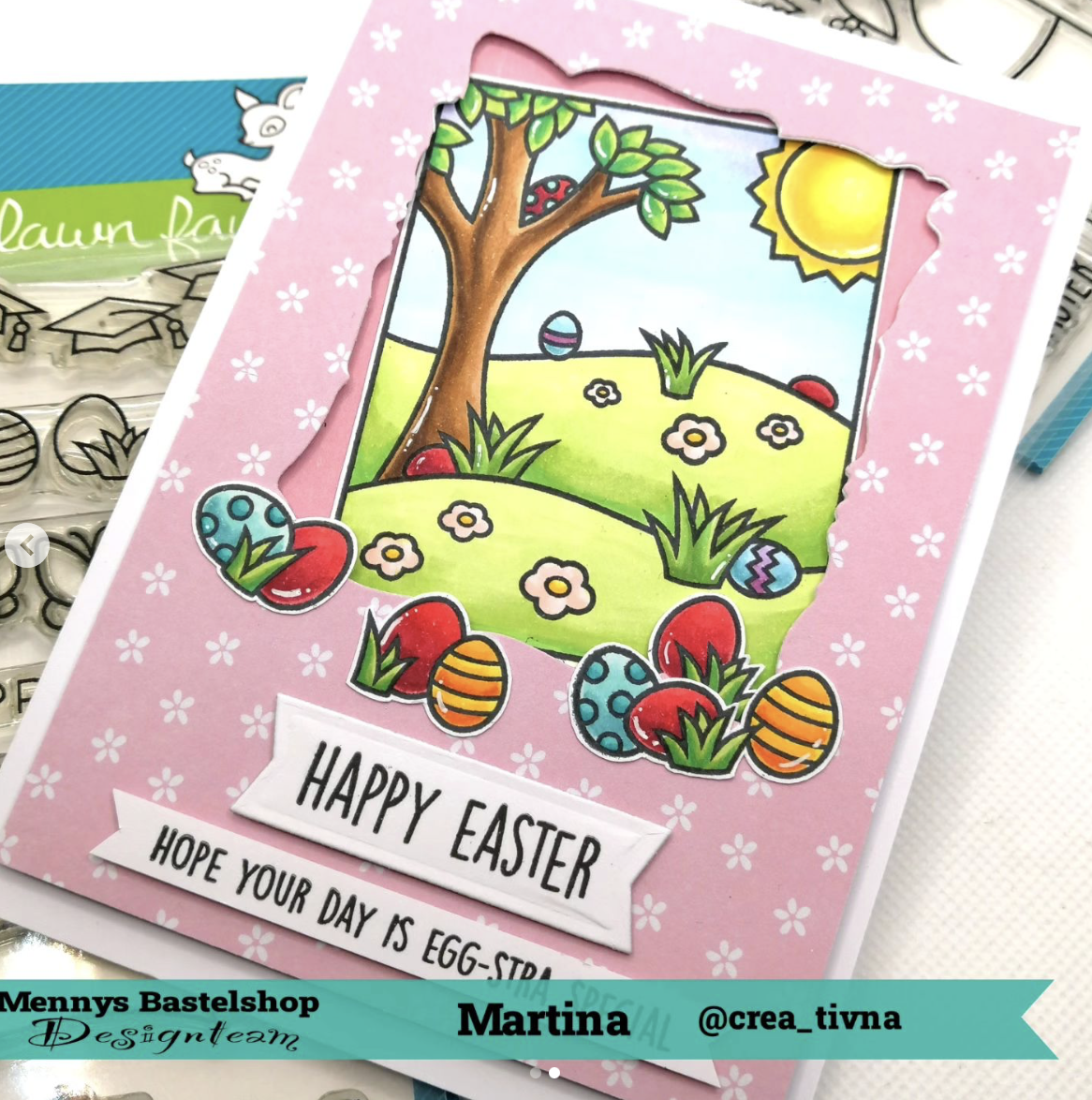 Window Scene Spring Lawn Fawn