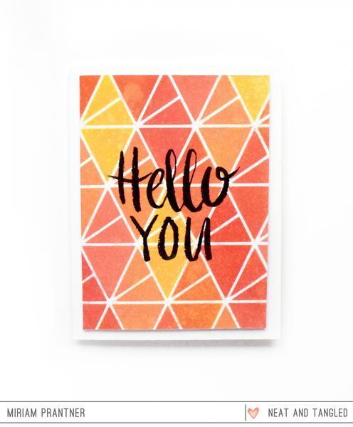 Dimensional Triangles - Simply Stencil