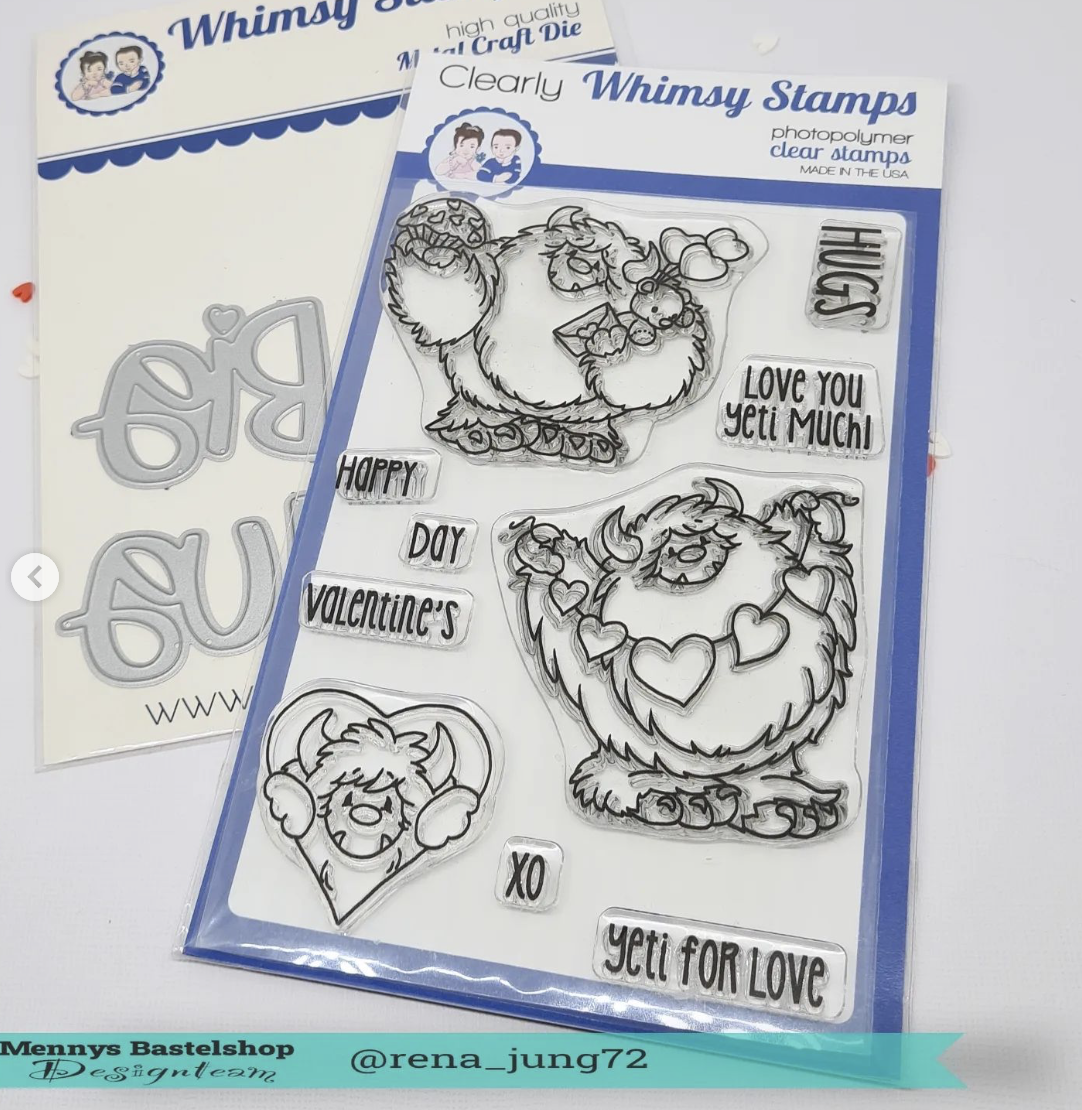 B I G H U G S mit Whimsy Stamps