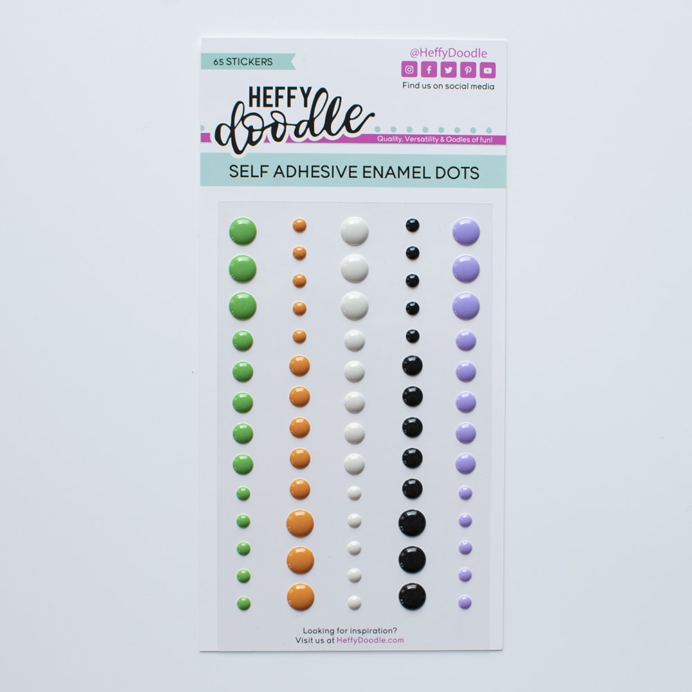 Fright Night - Enamel Dots