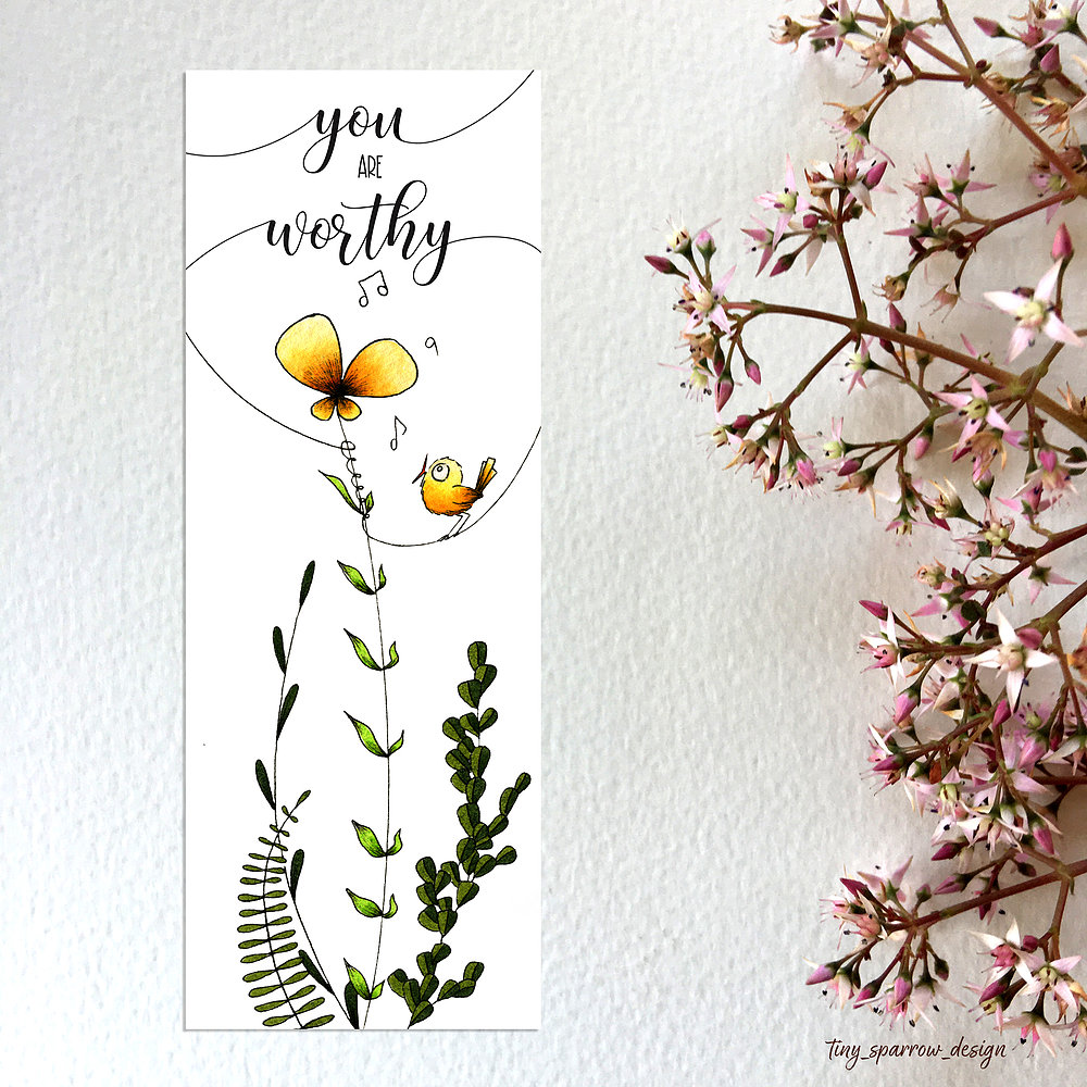 Clean Heart Bookmarks - Whimsy World Clean Heart Bookmarks - Whimsy World