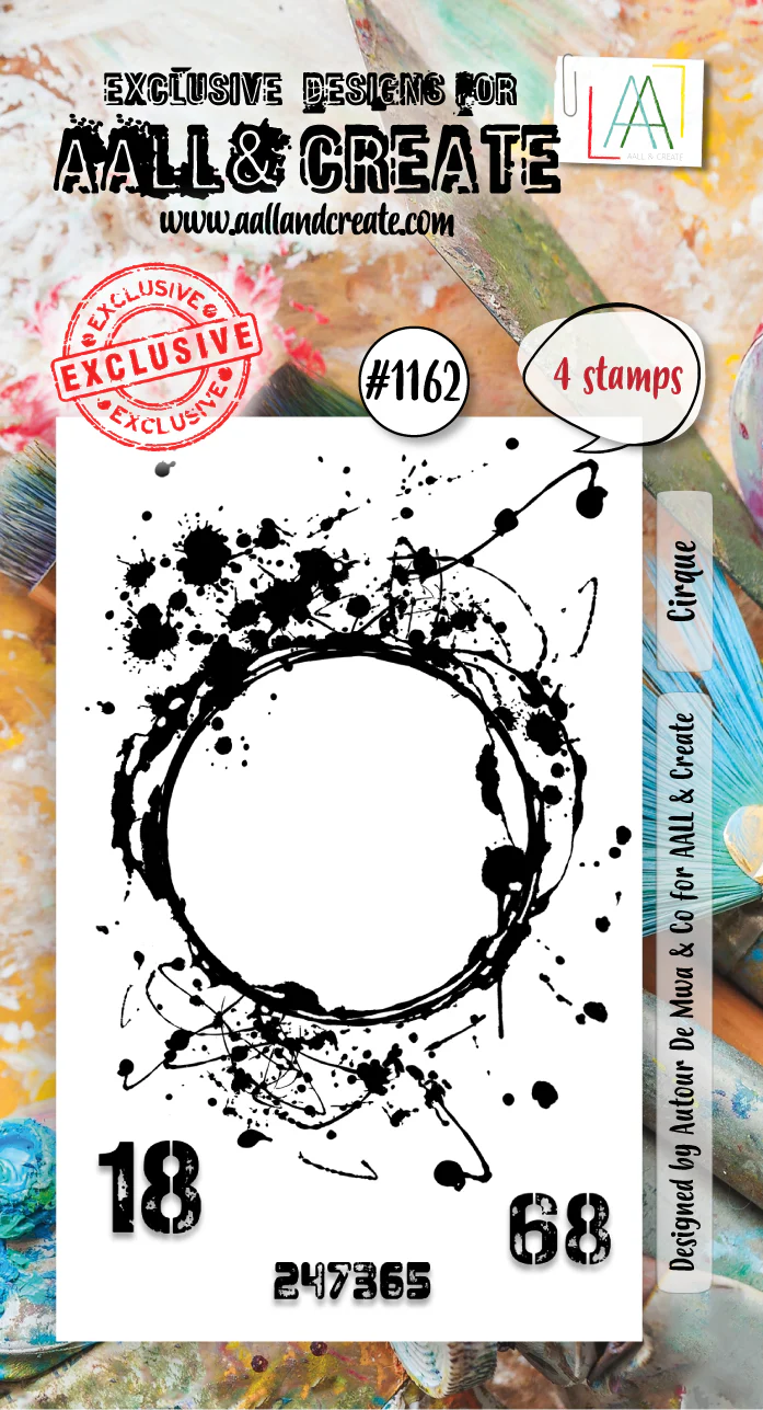 Cirque - #1162 - A8 Stamp Set 