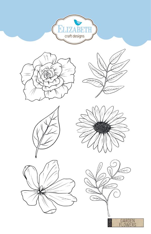 Garden Flowers - Clear Stamps Garden Flowers - Clear Stamps