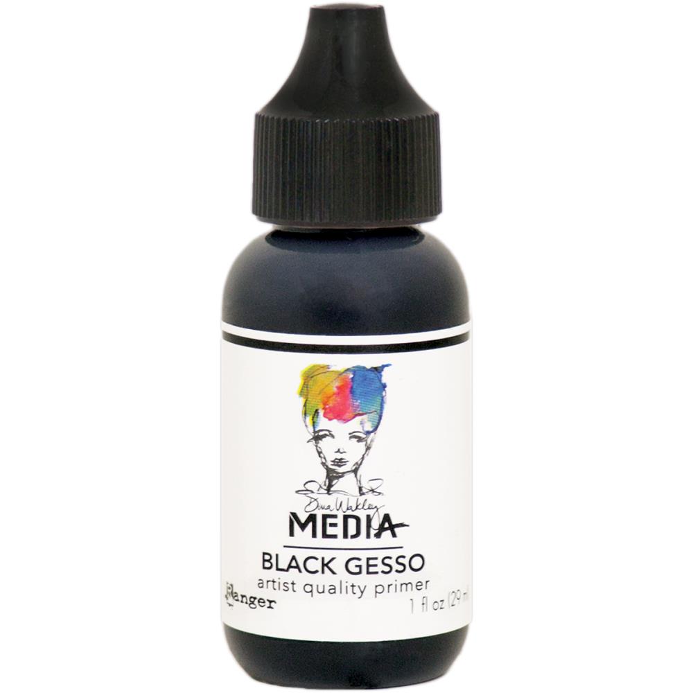 Black Gesso - Dina Wakley Media Tube