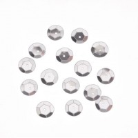 Pailletten in Silber - 5mm