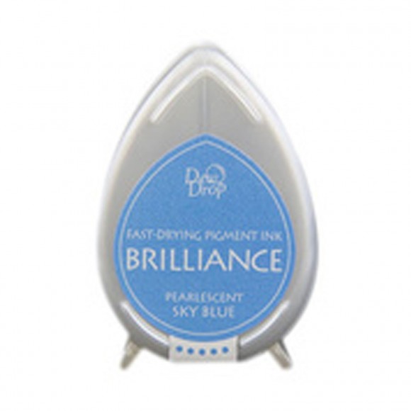 Pearlescent Sky Blue - Dew Drop Pearlescent Sky Blue - Dew Drop