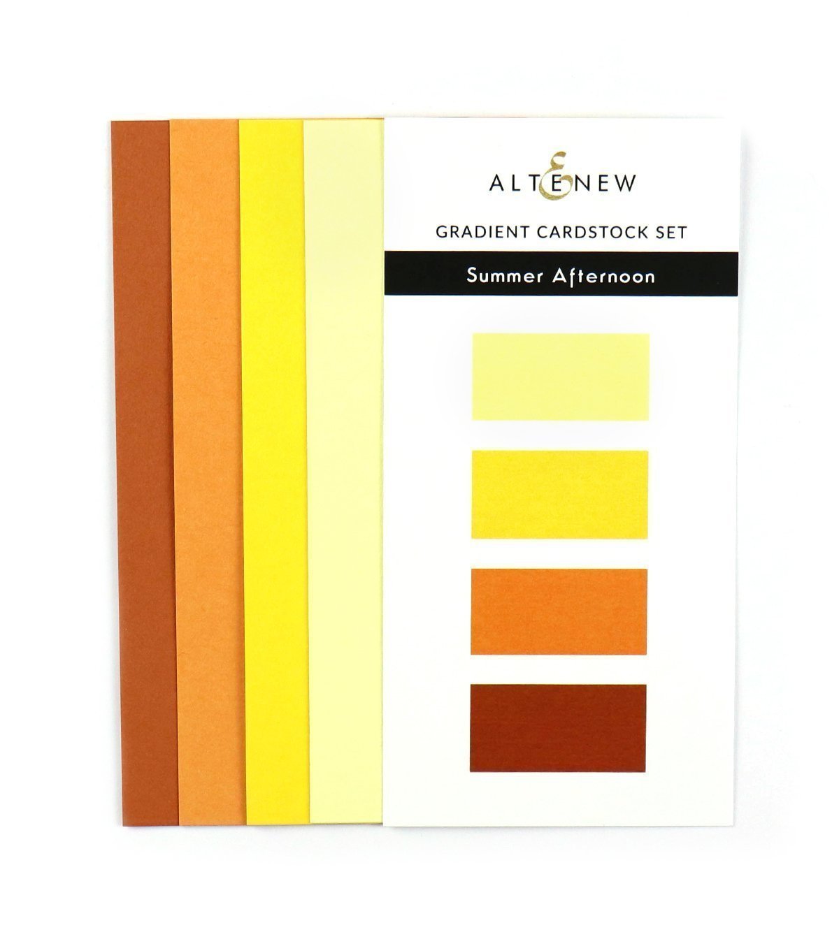 Summer Afternoon - Gradient Cardstock Set