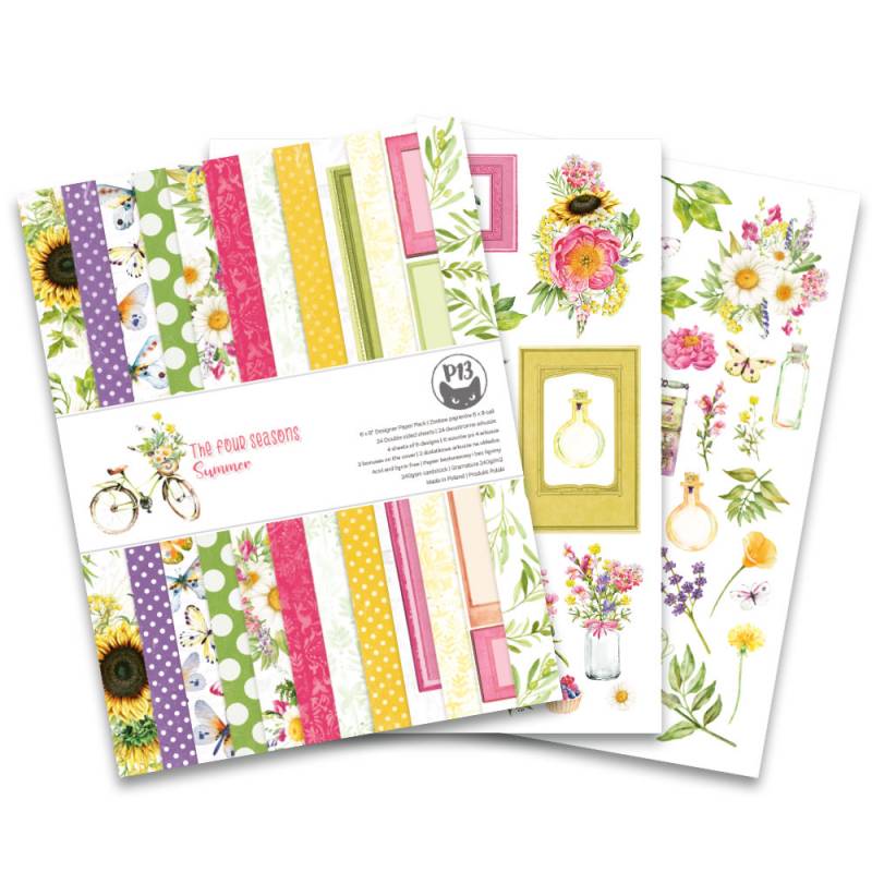 Paper Pad - The Four Seasons - Summer - 6"x8"