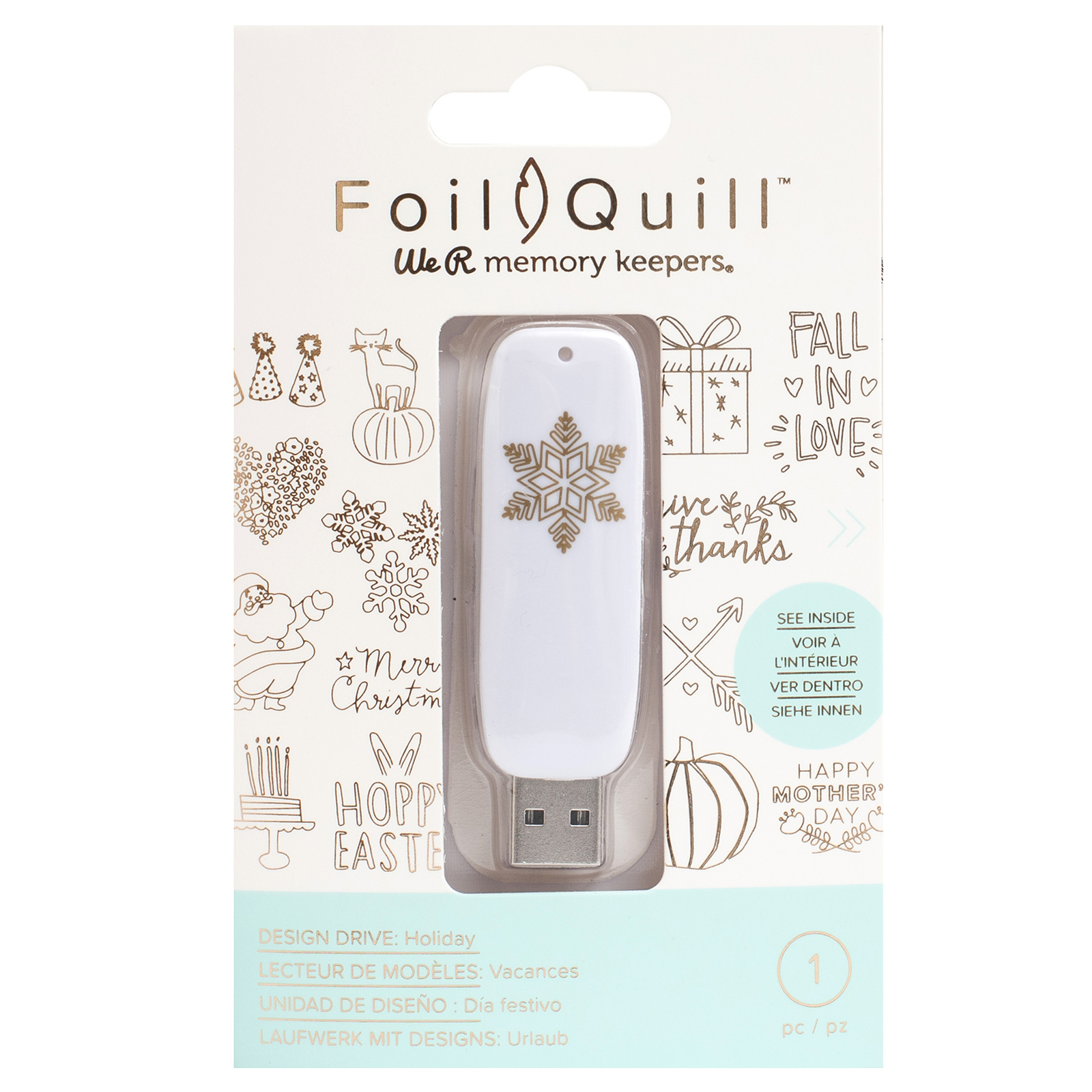 Holiday - USB Stick - Foil Quill Holiday - USB Stick - Foil Quill
