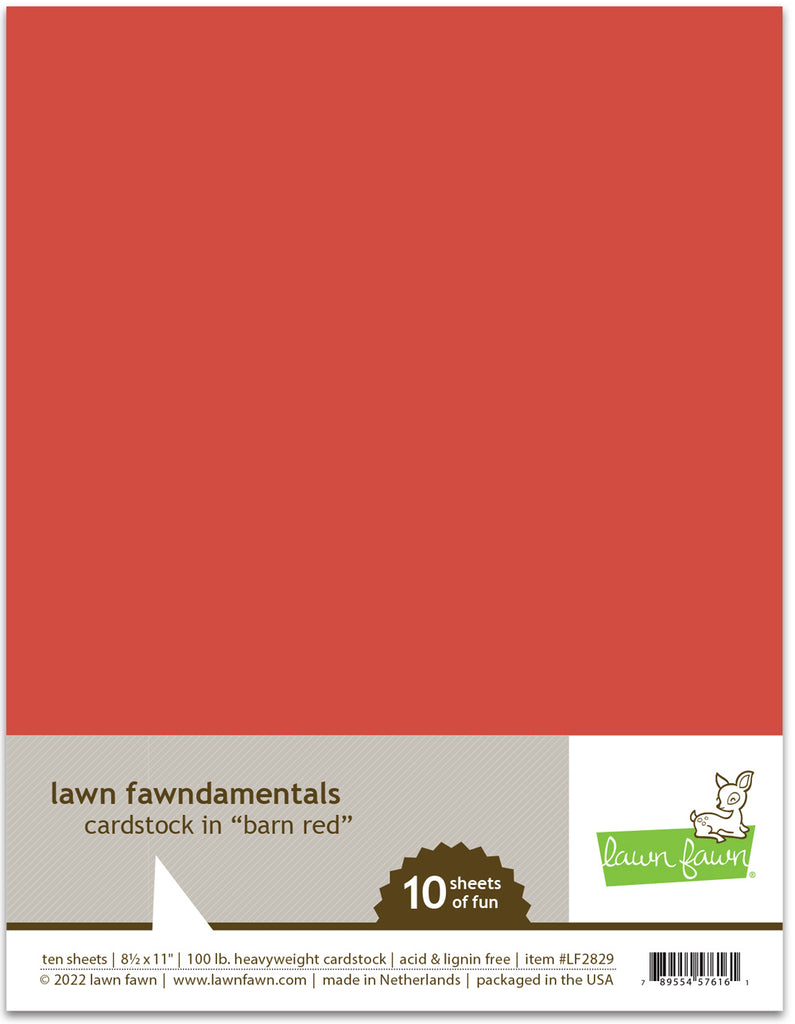 Barn Red - Lawn Fawn