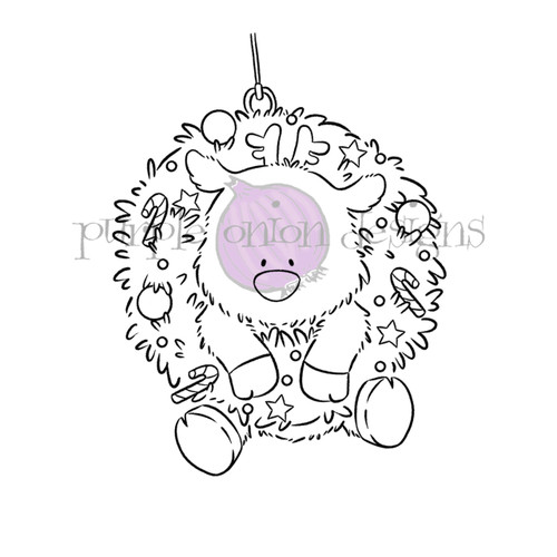 Reindeer Wreath - Chilliezgraphy by Pei