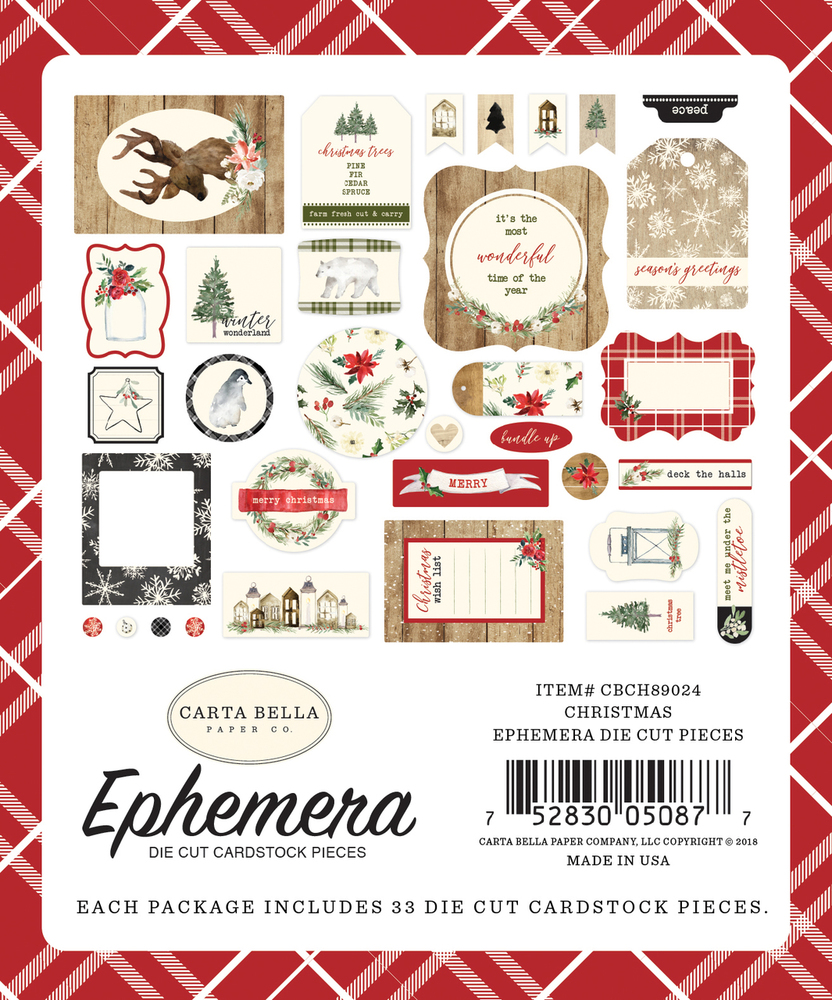 Christmas Ephemera - Carta Bella