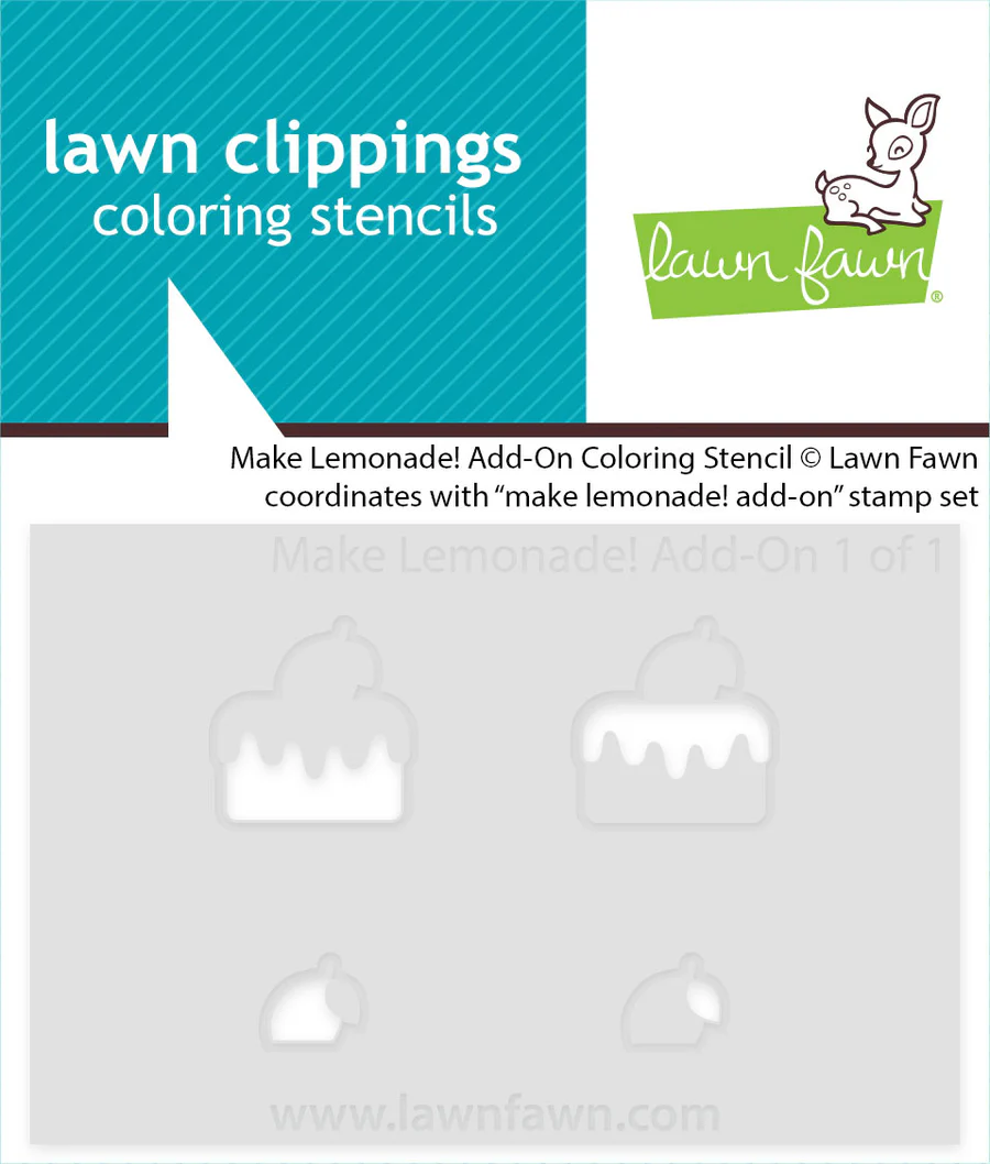 Make Lemonade! Add-On - Coloring Stencil Make Lemonade! Add-On - Coloring Stencil