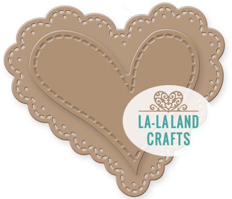 Scalloped Heart - Die