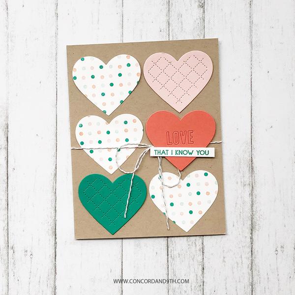 Quilted Heart - Dies Quilted Heart - Dies