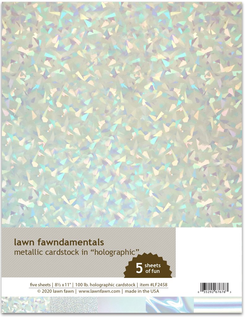 Metallic Cardstock - Holographic Metallic Cardstock - Holographic