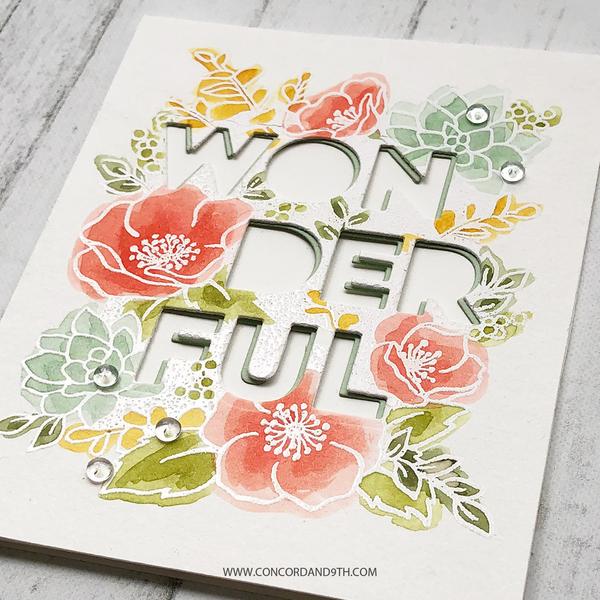 Wonderful Florals - Dies Wonderful Florals - Dies