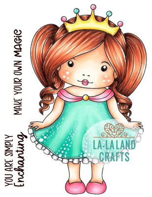 Enchanted Marci - Rubber Stamp