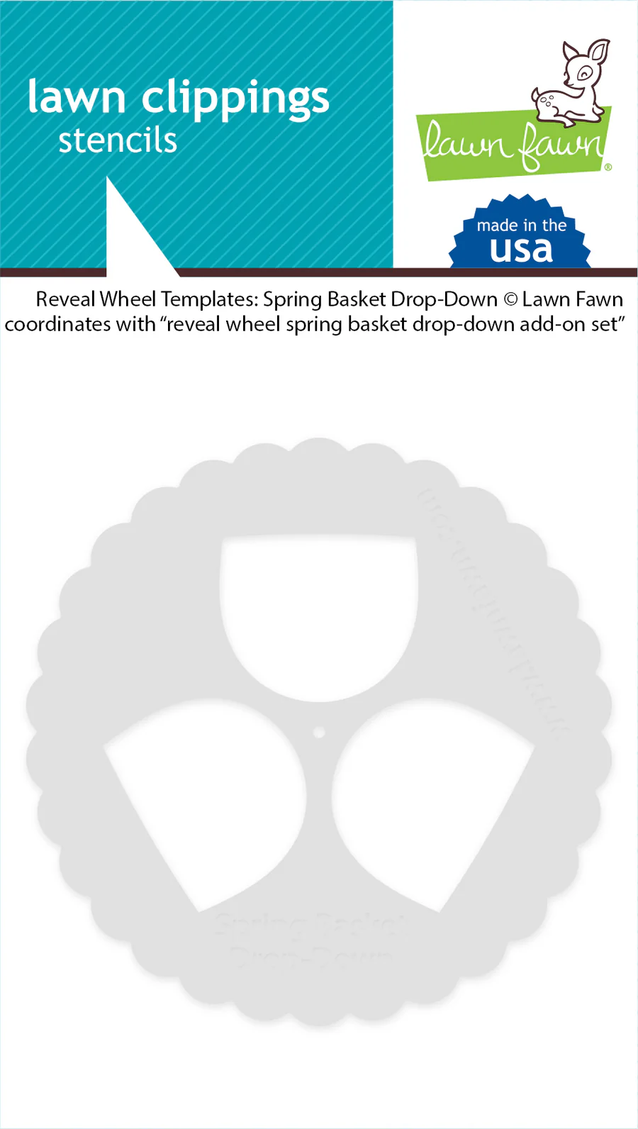 Spring Basket Drop-Down - Reveal Wheel Templates Spring Basket Drop-Down - Reveal Wheel Templates
