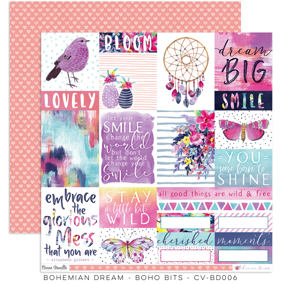 Boho Bits - Paper - Bohemian Dream Boho Bits - Paper - Bohemian Dream