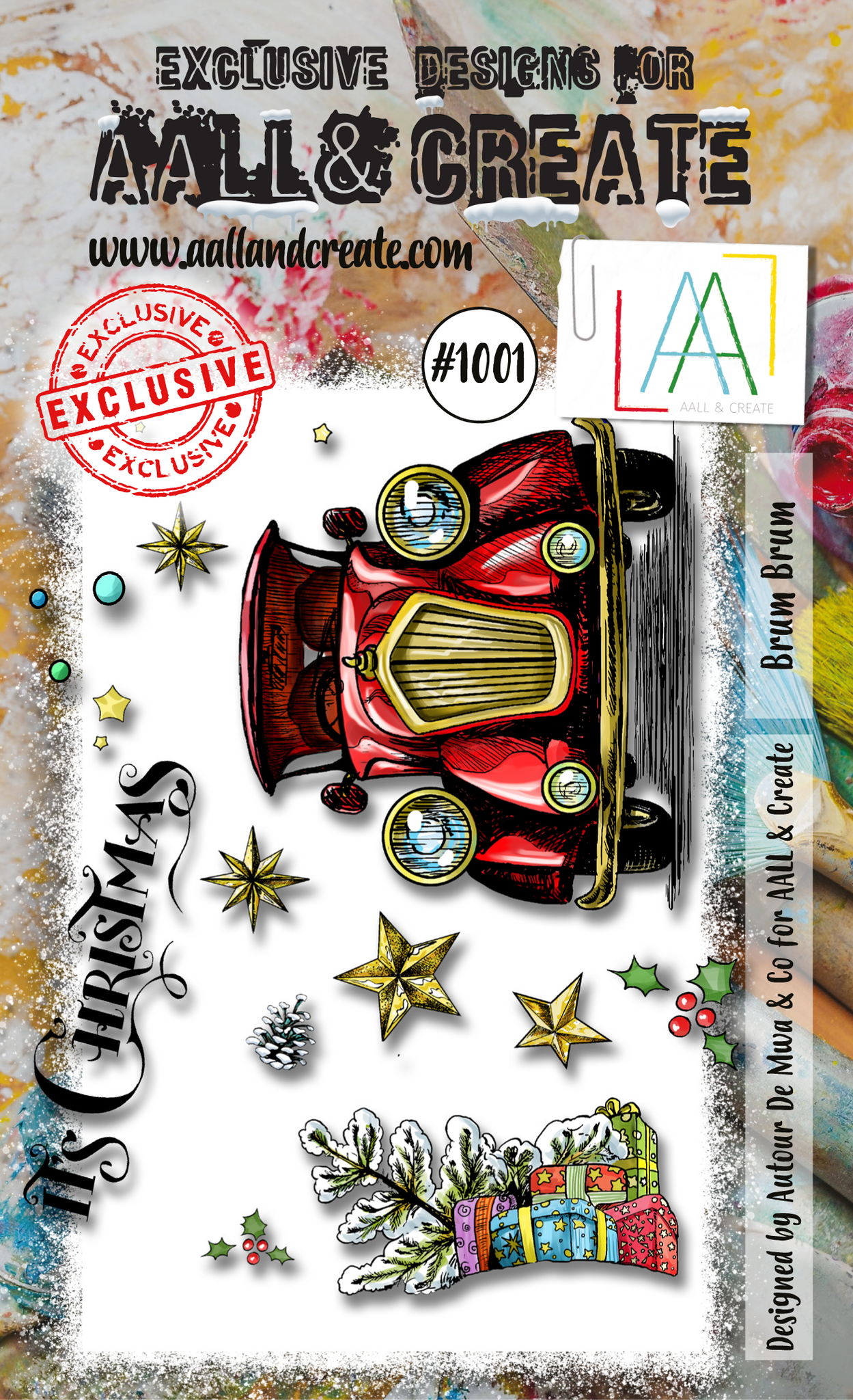 #1001 - A6 Stamp Set - Brum Brum #1001 - A6 Stamp Set - Brum Brum