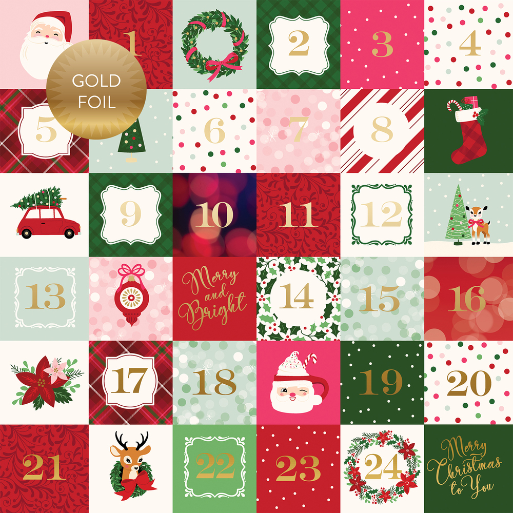 2x2 Journaling Cards - Gold Foiled - Echo Park 2x2 Journaling Cards - Gold Foiled - Echo Park