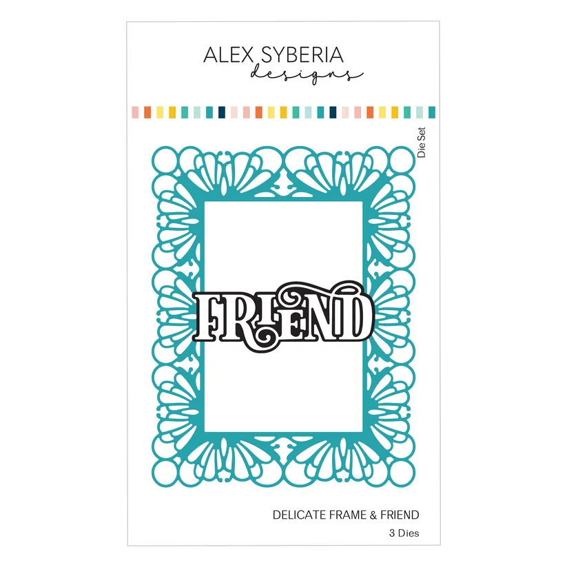 Delicate Frame & Friend - Die Delicate Frame & Friend - Die