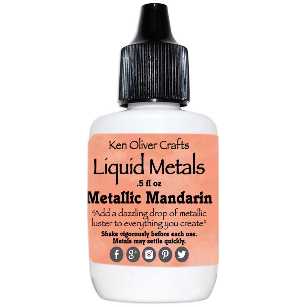 Metallic Mandarin - Ken Oliver Liquid Metals