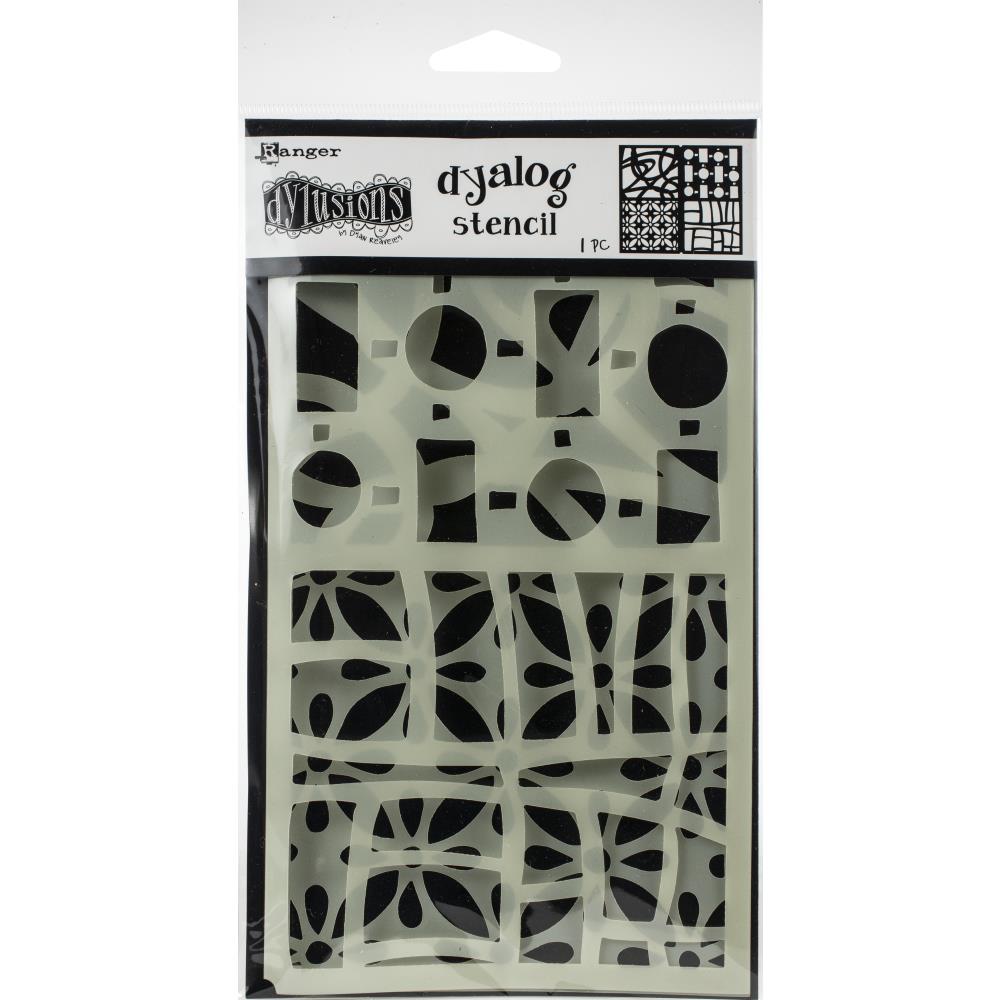 Doodle It Too - Dyan Reaveley's Dylusions Dyalog Stencil - 5x9.5"