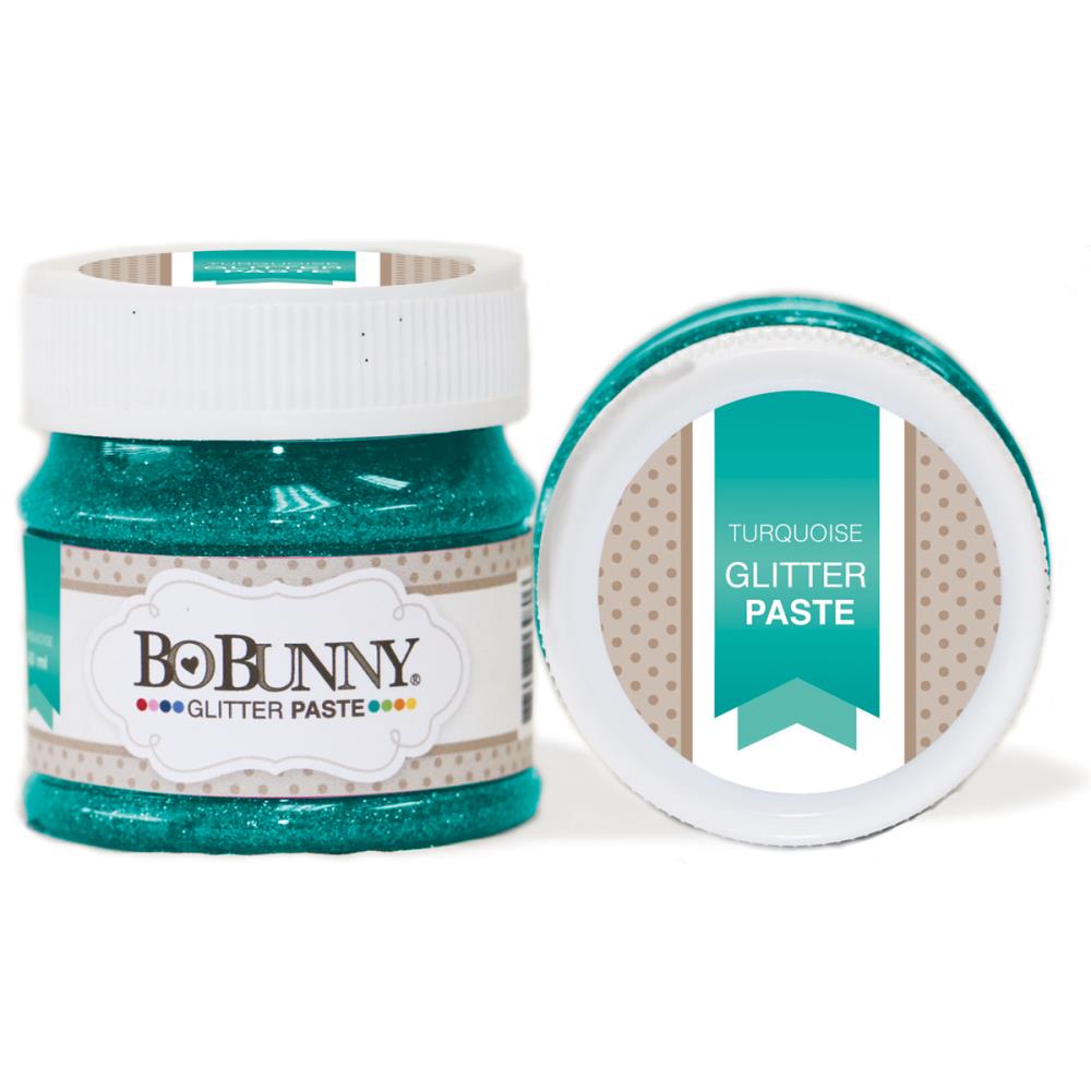 Turquoise - BoBunny Double Dot Glitter Paste