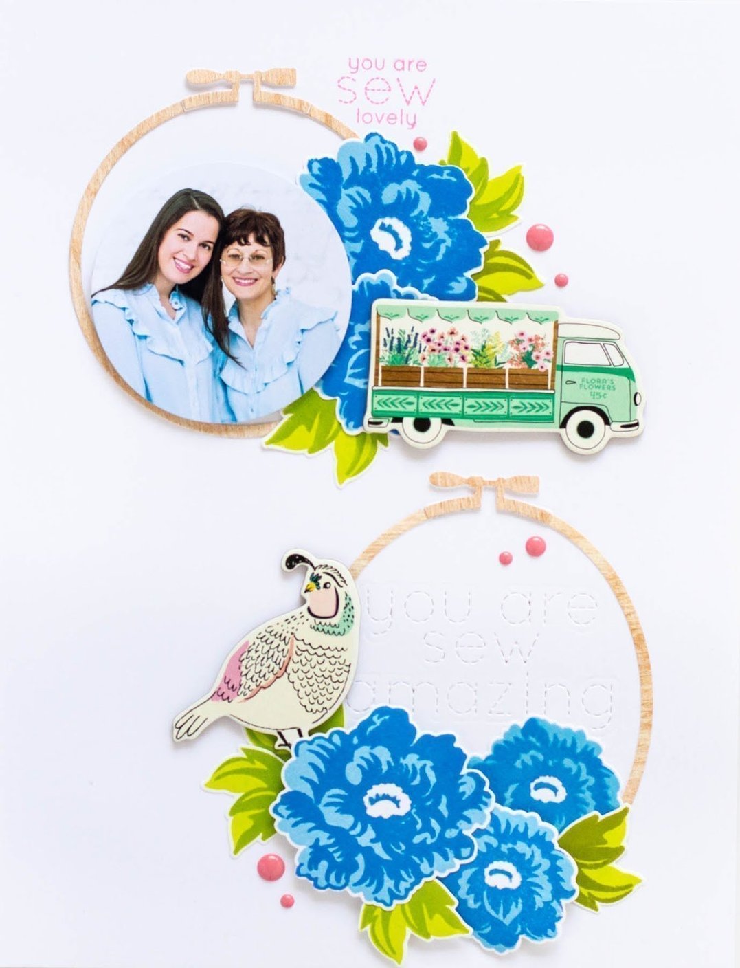 Oval Embroidery Hoop - Die Set