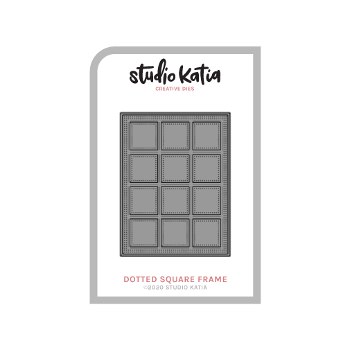 Dotted Square Frame - Die Dotted Square Frame - Die
