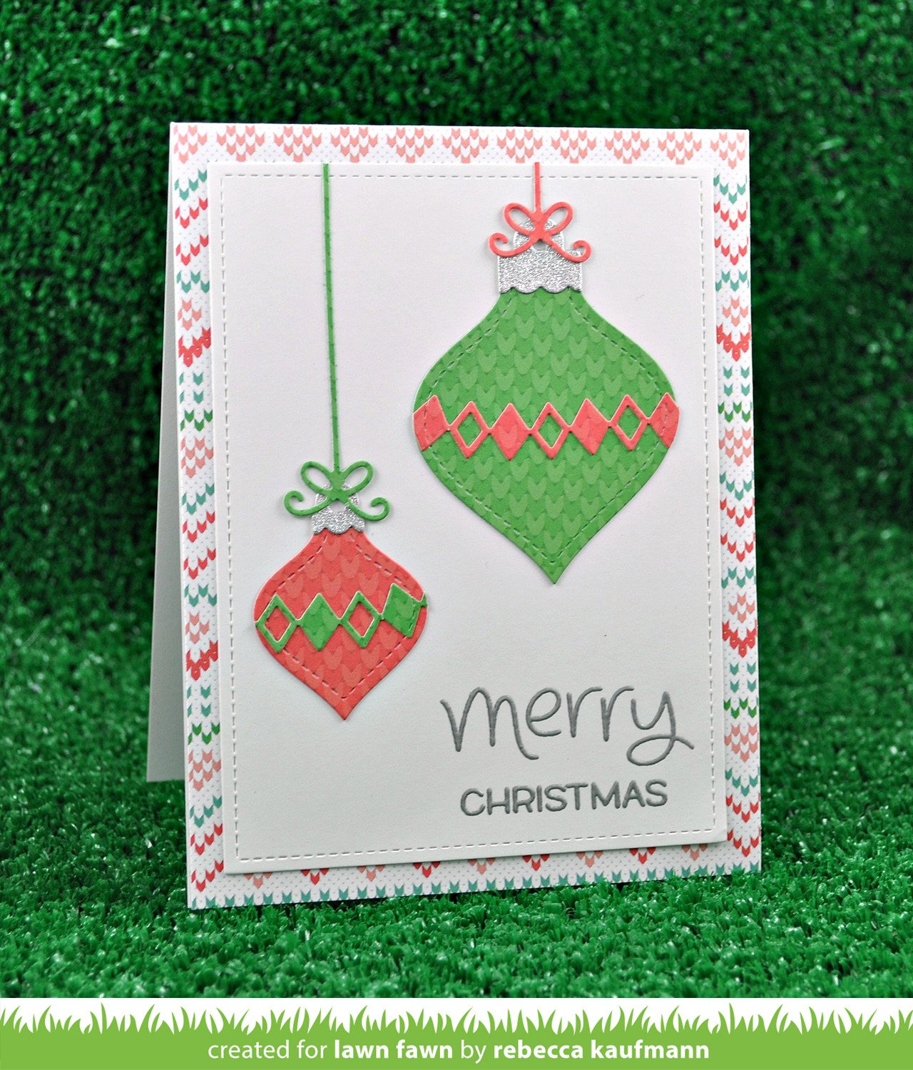 Stitched Ornaments- lawn cuts Stitched Ornaments- lawn cuts