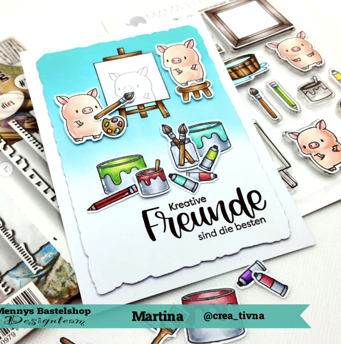 Painting Piggies Painting Piggies