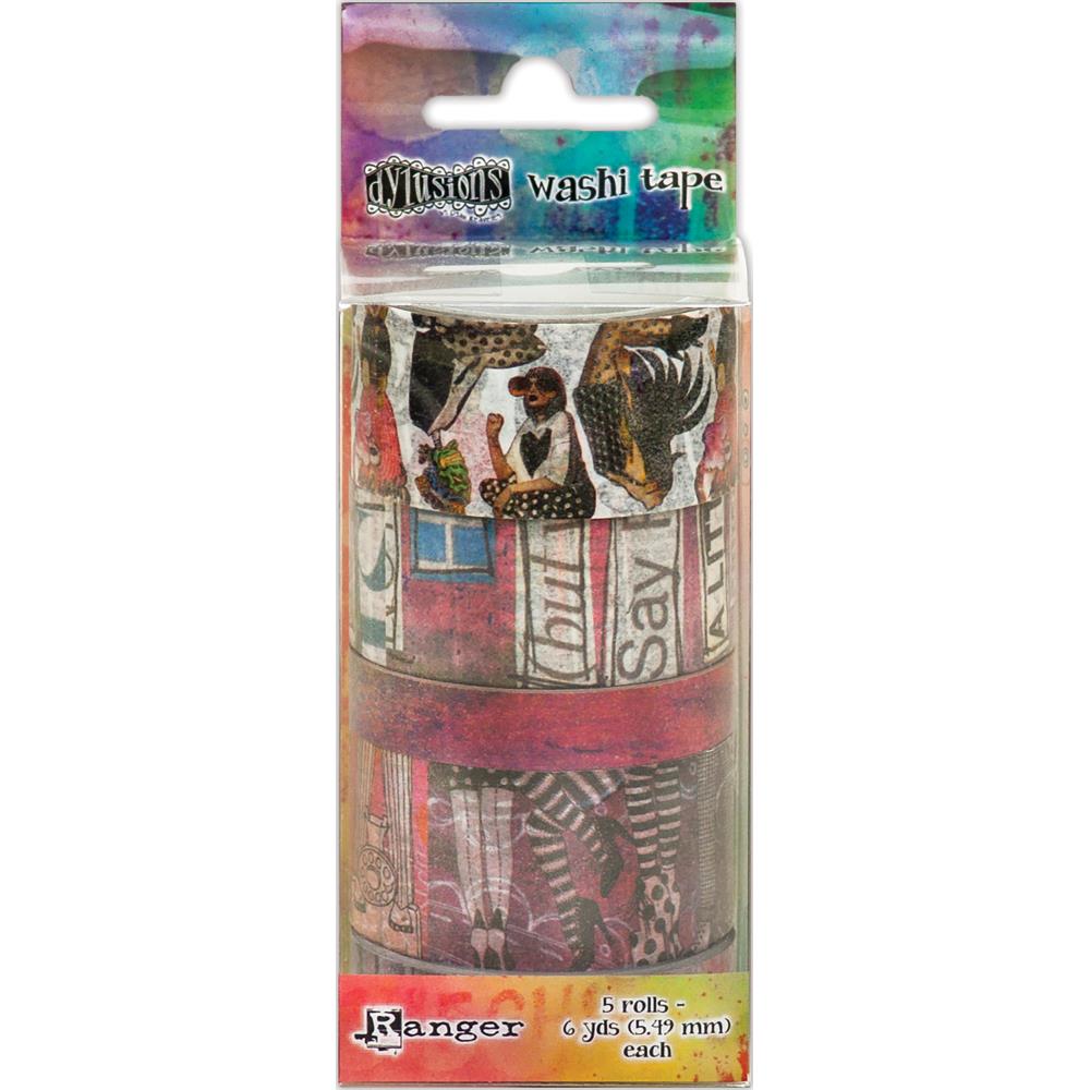 Set #1 - Dyan Reaveley's Dylusions Washi Tape - 7 Rolls Set #1 - Dyan Reaveley's Dylusions Washi Tape - 7 Rolls